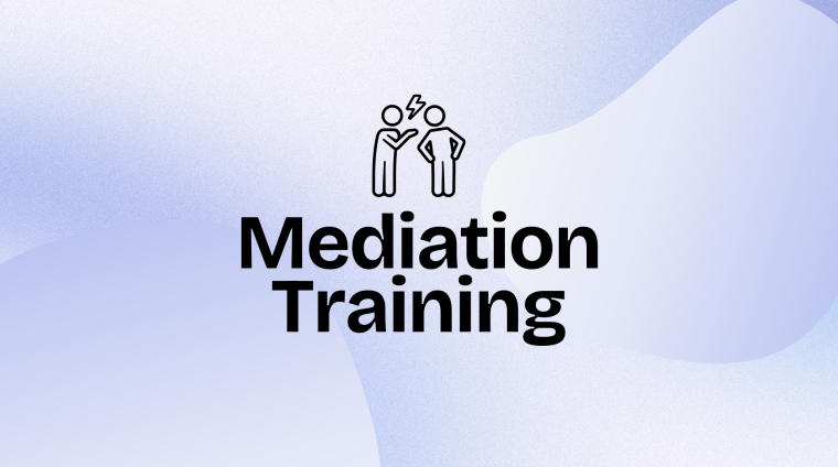 Mediation training Mediation training